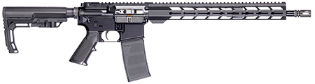[847313023155] Patriot Ordnance Factory 02315  P-15 Base 5.56 NATO 30+1 16.50" Black Anodized A2 Style Grip