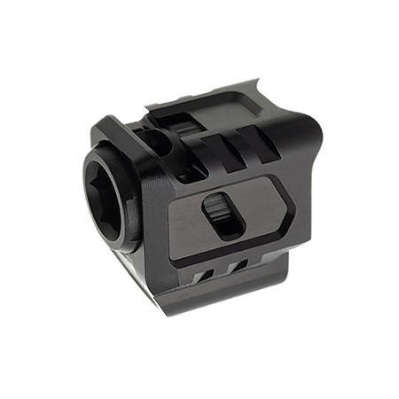 [7426848612381] Tyrant CNC TDG43COMPBLK/BLK   Black/Black Aluminum 9mm