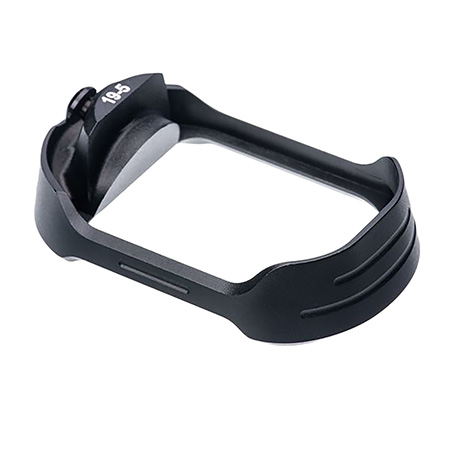 [7426848614958] Tyrant CNC TDG19G5MWBLKBLKSCREW  Magwell Compatible w/ Glock 19/23 Black 7000 Series Aluminum