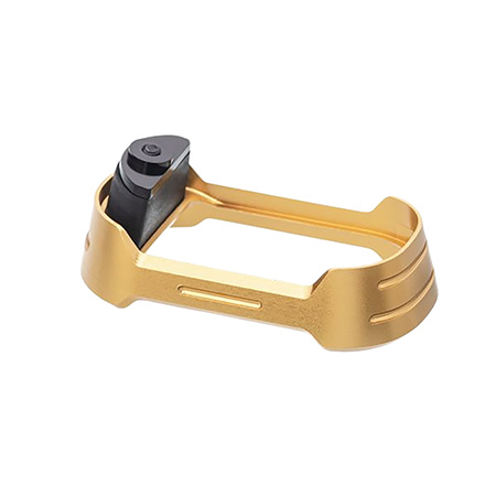 [7426848614385] Tyrant CNC TDG48MWGOLD  Magwell Fits Glock 43x/48 Gold 6061 Aluminum