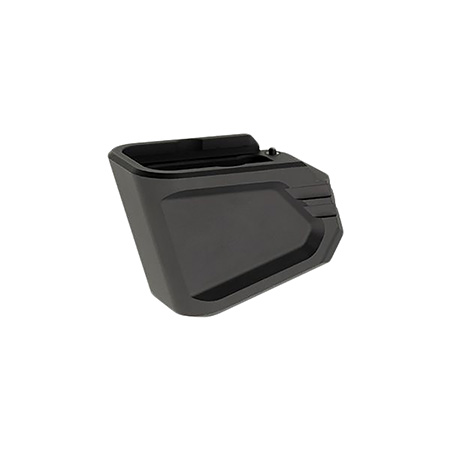 [7426848613661] Tyrant CNC TDG17MAGEXBLK  Magazine Extension Fits Glock 17/22/34/35/19X Black Aerospace Grade Aluminum