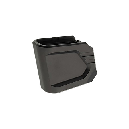 [7426848612787] Tyrant CNC TDG48MAGEXBLK  Magazine Extension Fits Glock 43x/48 Black Aerospace Grade Aluminum
