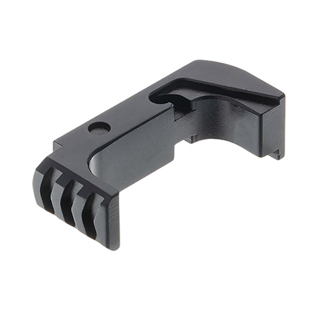 [7426848613388] Tyrant CNC TD43X48EBLK Crossover Extended Magazine Release Glock 43x/48 Black Aerospace Grade Aluminum