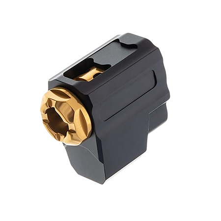 [7426848613524] Tyrant CNC TDP365COMPBLK/GOLD   Black/Gold Aluminum 9mm