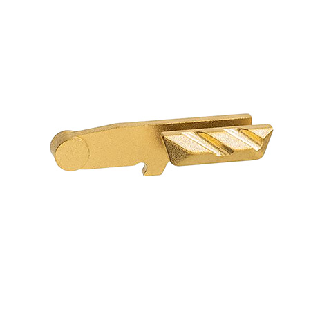 [612789319091] Tyrant CNC TDP365SCLGOLD  Extended Slide Catch Lever Sig P365 Gold Stainless Steel