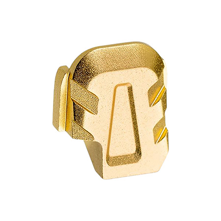[612789319039] Tyrant CNC TDP365SCGOLD  Slide Cap Sig P365 Gold Aerospace Grade Aluminum