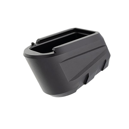 [764046030079] Tyrant CNC TDP365MAGEXBLK P365-XMACRO Magazine Extension 9mm Fits Sig P365 Black 6061 Aluminum