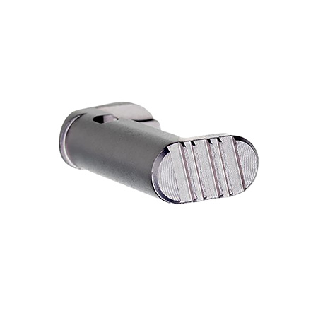 [612789318360] Tyrant CNC TDHCATEGREY  Magazine Release Springfield Hellcat Pro Bead Blasted/Anodized Gray Aerospace Grade Aluminum