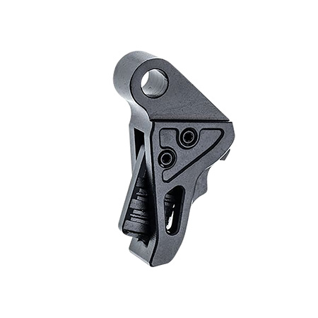 [764046030130] Tyrant CNC TDHCATTRIGBLK/BLK I.T.T.S  Black Fits Springfield Hellcat Pro