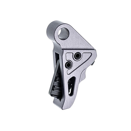 [764046030154] Tyrant CNC TDHCATTRIGGREY/BLK I.T.T.S  Gray/Black Fits Springfield Hellcat Pro