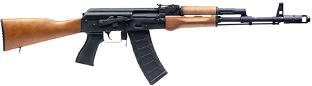 [787450720633] Century Arms RI4330N BFT 74 5.45x39mm 30+1 16.50" Black Barrel  &  Receiver, Fixed Wood Stock  &  Forend, Black Polymer Grip