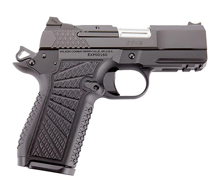 [810025505844] Wilson Combat SFX9CPR3 SFX9 Compact  9mm 15+1 3.25" Black G10 Starburst Grip