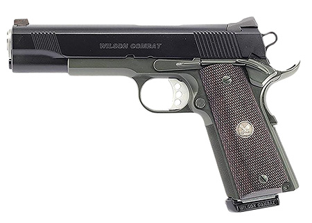 [810025506759] Wilson Combat WCQBTACA CQB *CA Compliant 45 ACP 8+1 5" Black Armor-Tuff
