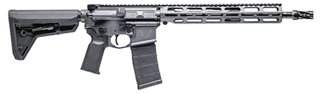 [810155166069] Vktr Industries V31100916606 VK-1PW  5.56 13.70" Sniper Gray Cerakote Low Profile M-LOK Handguard Black Magpul K2 Grip