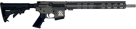 [638457793246] Great Lakes Firearms GL15400SSTNG GLFA  400 Legend 5rd 16" Stainless Threaded Barrel, Tungsten Cerakote Picatinny Rail Aluminum Receiver, Black Synthetic Stock, Mil-spec Polymer Grip