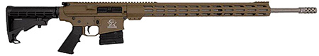 [638457792560] Great Lakes Firearms GL10243SSFDE GLFA  243 Win 5+1 24" Stainless Threaded Barrel, Flat Dark Earth Cerakote Picatinny Rail Aluminum Receiver, Adjustable Black Synthetic Stock, Mil-spec Polymer Grip