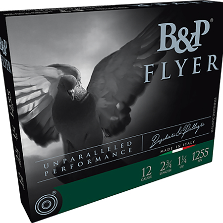 [878122008095] B & P Ammunition 12B14PL8 Competition Flyer  12Gauge 2.75" 1 1/4oz 8Shot 10 Per Box/10 Case