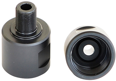 [791154082256] Griffin Armament 24MM5824A Suppressor Mount Thread Adapter 5/8"x24 Melonite QPQ Black