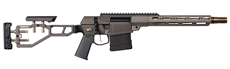 [850035705216] Q LLC FIX8612INSBRBLK The Fix  SBR 8.6 Blackout 12" Tapered Threaded Barrel, Picatinny Rail Receiver,  Adj Folding Stock, Black Polymer Grip