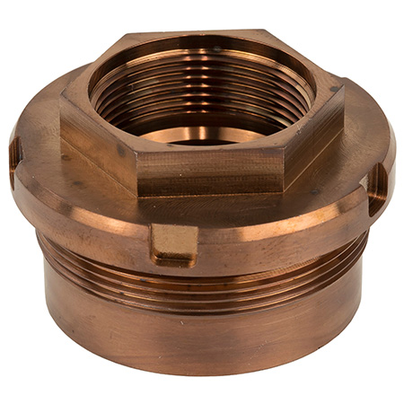 [850000857629] Q LLC PLANB9K Plan-B Silencer Mount 17-4 Stainless Steel