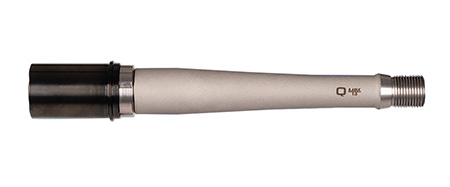 [850035705162] Q LLC ACCFIXBARREL8.68INCH Fixed Barrel Assembly 8.6 Blackout 8" Bead Blasted Matte Stainless Steel Barrel
