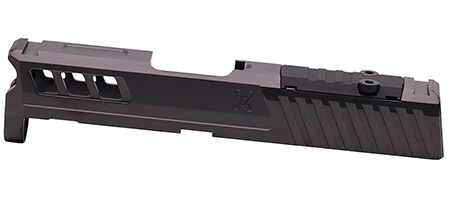 [719104539834] True Precision Inc TPSHCSBCRMS Axiom Optic Cut Slide Fits Springfield Hellcat Black DLC Anodized 416R Stainless Steel