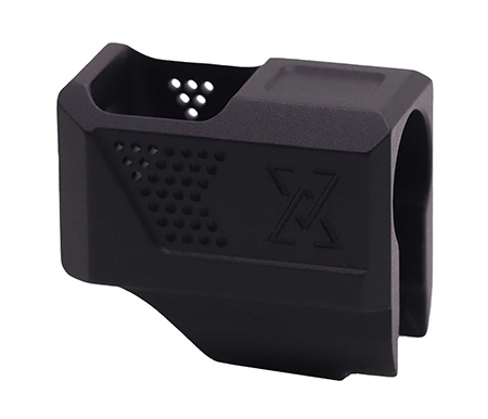 [719104541882] True Precision Inc TPSHCCMPBL True-Lock Ultimate Compensator Black Type 3 Hard Anodize 7075 T6 Aluminum Compatible w/ Springfield Hellcat