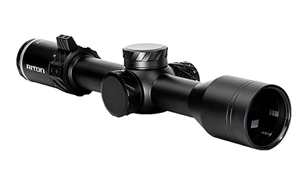 [850041390741] Riton Optics 5P212ASI24 5 Primal Black 2-12x 44mm 30mm Tube Illuminated RDH Reticle