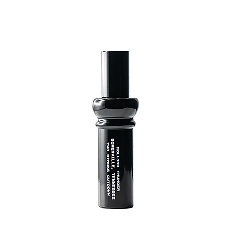 [810123073009] Rolling Thunder Game Call DC212BLK Two Stroke Double Reed Cutdown Attracts Ducks Blackout Acrylic