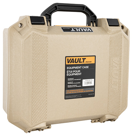 [019428170905] Pelican VCV2000020FDE Vault Medium Case Flat Dark Earth Polymer