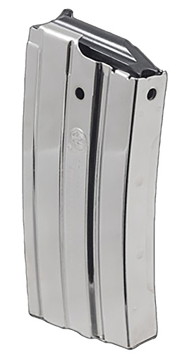 [736676900138] Ruger 90013   20rd 223 Rem Fits AR Platform Silver Nickel