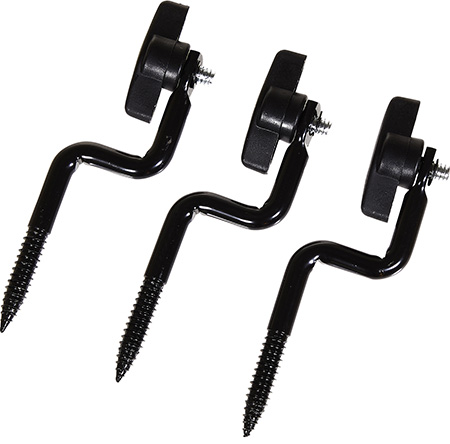 [026509033806] Allen 5307 Trail Camera Tree Mount Black Steel 3 Pack