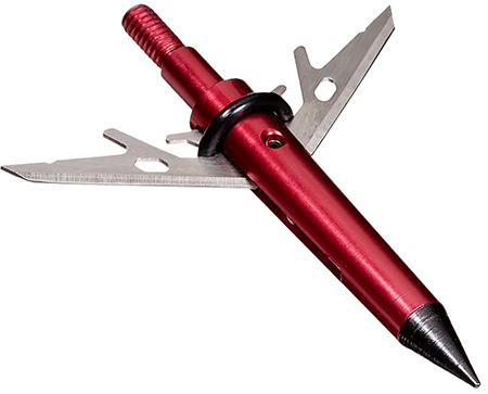 [026509045557] Allen 14676 Therm-X Expandable Broadhead Red/Black 3 Pack