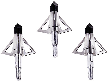 [026509033714] Allen 14690  Broadhead Stainless Steel Blades Silver 3 Pack