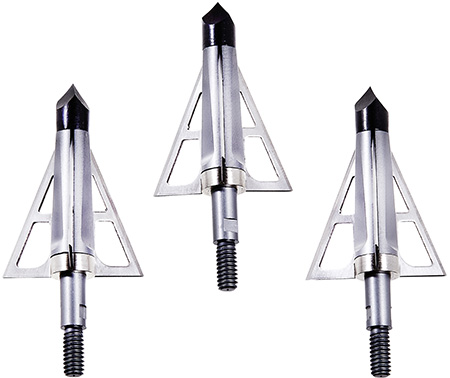 [026509033684] Allen 14694 CX Terminus Broadhead Stainless Steel Blades Silver 3 Pack