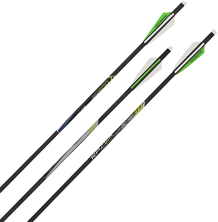 [026509045427] Allen 93120 CX600 Crossbow Bolts Black 20" Carbon Fiber 3 Pack