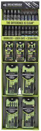 [026509079101] Breakthrough Clean BCTSK1 Sidekick Display Stand Solvents/Cleaning Kits
