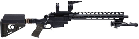 [810143182552] Larue Tactical LTBCSIETE308W Siete Briefcase 308 Win 5+1 17" Black Sporter Barrel Right Hand ODG LaRue A-P.E.G. Grip