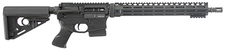 [810143182989] Larue Tactical LT1555616MLOKLC LT15  MLOK 5.56 10+1 16" Stealth Barrel Black Right Hand