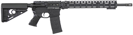 [810143183016] Larue Tactical LT1555618MLOK LT15  MLOK 5.56 30+1 18" Stealth Barrel Black Right Hand