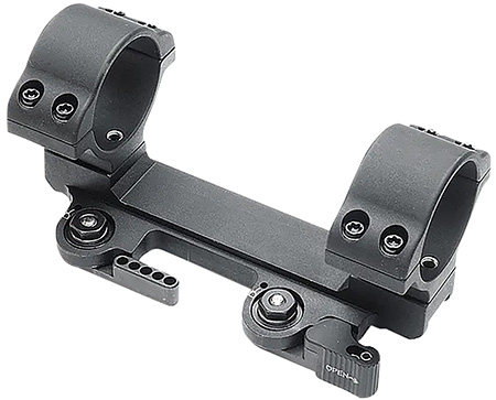 [810143180473] Larue Tactical LT11230 In Line QD Scope Mount Black 30mm Tube Medium Rings 20 MOA
