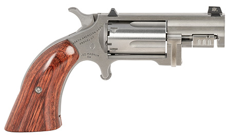 [744253003783] North American Arms SNTBGT Sentinel  22 WMR 5 Shot 1.42" Matte Stainless Steel Barrel, Stainless Cylinder, Matte Stainless Steel Frame, Exposed Hammer