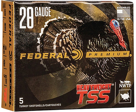 [604544700589] Federal PTSSX285F9 Premium TSS 28Gauge 3" 1 5/8oz 9Shot 5 Per Box/10 Case