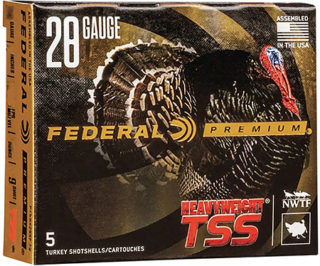 [604544700602] Federal PTSSX289F9 Premium TSS 28Gauge 2" 1 1/4oz 9Shot 5 Per Box/10 Case