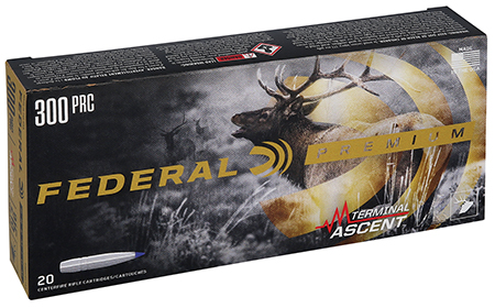 [604544673869] Federal P300PRCTA3 Premium  300PRC 210gr Terminal Ascent 20 Per Box/10 Case