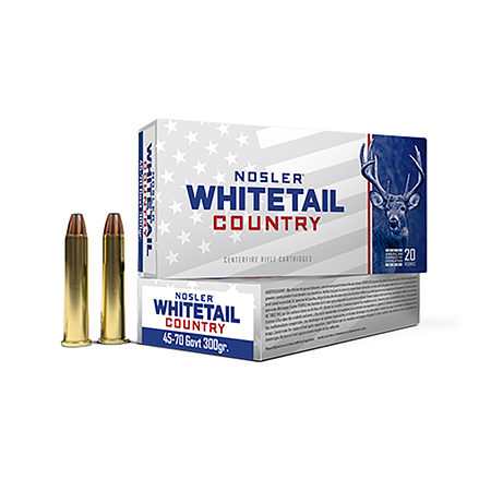 [054041401456] Nosler 40145 Whitetail Country  45-70Gov 300gr 20 Per Box/10 Case
