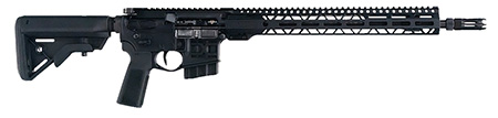 [816341028210] Faxon Firearms FX22A216X Sentry Ultralight 22 ARC 5+1 16" Black Nitride Black Barrel, Black Receiver w/Picatinny Rail, M-LOK Handguard, B5 Bravo Black Polymer Stock, Black  B5 Grip