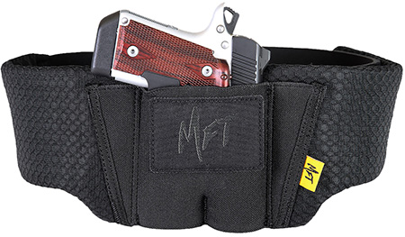 [810099434408] Mission First Tactical H6BB3 Ultralite Belly Band Size 26"-52" Black 3D Spacer Mesh Ambidextrous
