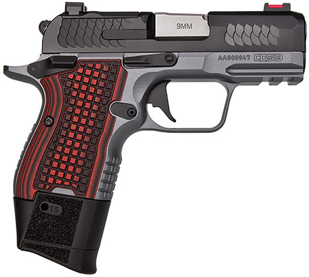 [669278360034] Kimber Mfg.,inc 3600003 CDS9  9mm 15rd 3.18" Black KimPro II Optic Ready Stainless Steel Slide Gray KimPro II G10 Grip