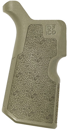 [860010992623] Die Free Co Llc KFGODG Kung Fu Grip  Olive Drab Nylon Fits AR15/M4/AR10/SR25